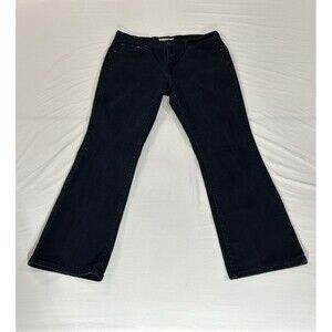 Levi Strauss & Co. Red Tab Women's 515 Boot Cut Jeans Dark Blue Size 12M H2